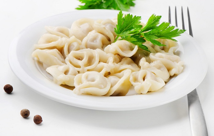 Bánh hạnh phúc Pelmeni
